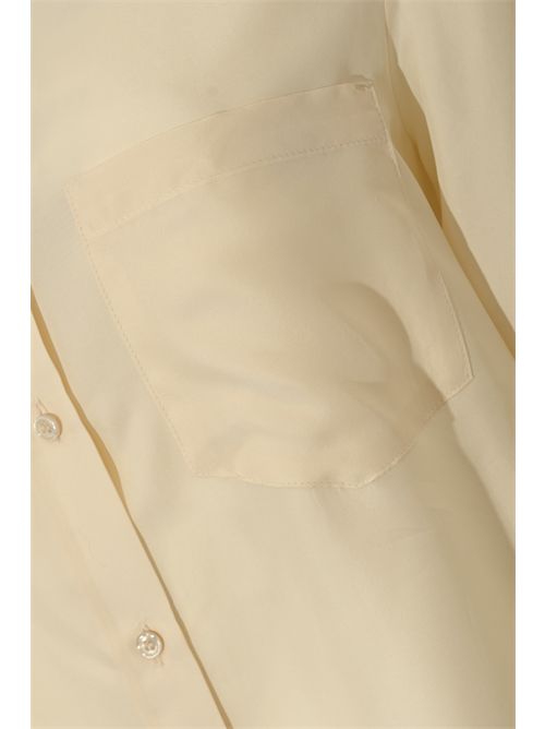 Camicia Pamir in seta color ecru WEEKEND MAX MARA | 2525116012600011